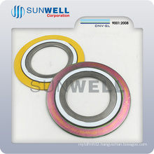 Spiral Wound Gasket, Sealing O-Ring, Inner and Outer Ring Gasket